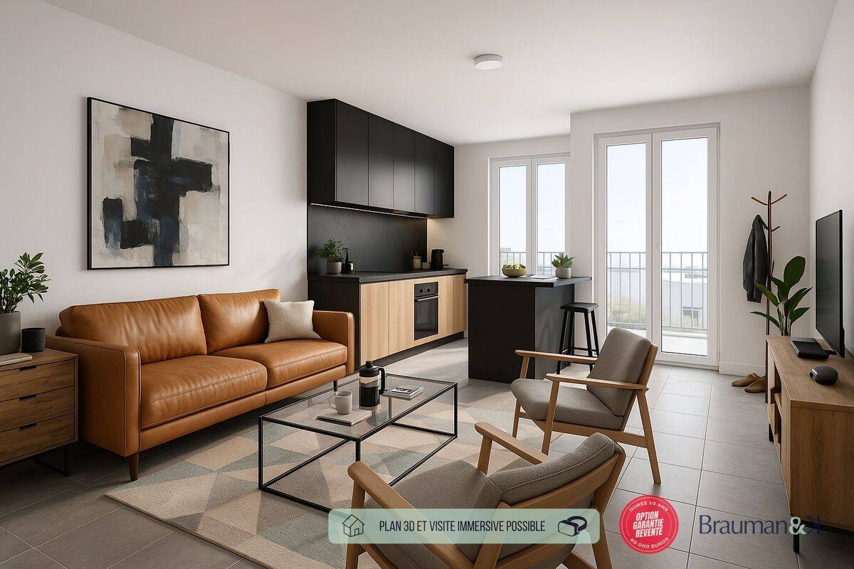 Appartement 3 pièces 55 m² · à Le Mans · 55 m² · 148 140 €