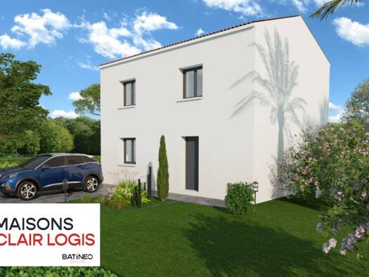 Terrain avec maison neuve à vendre 278 000 € 4 pièces 3 chambres 85 m² 360 m² de terrain Beauvoisin 30640