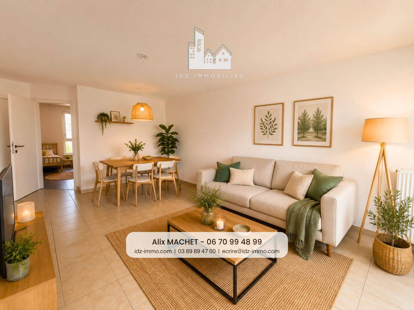 Appartement 3 pièces 59 m² · à Saint-Louis · 59,1 m² · 225 000 €
