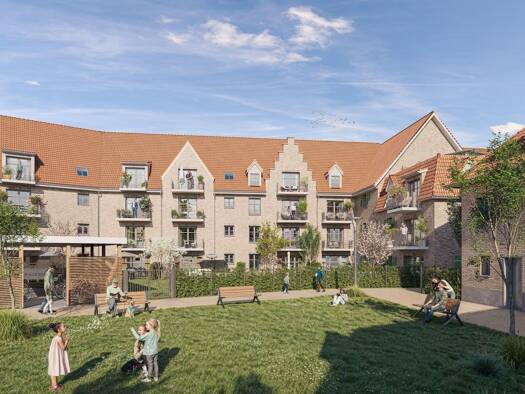 Appartement à vendre - neuf 218 800 € 2 pièces 1 chambre 47 m² dès le 30/09/2027 Bergues 59380