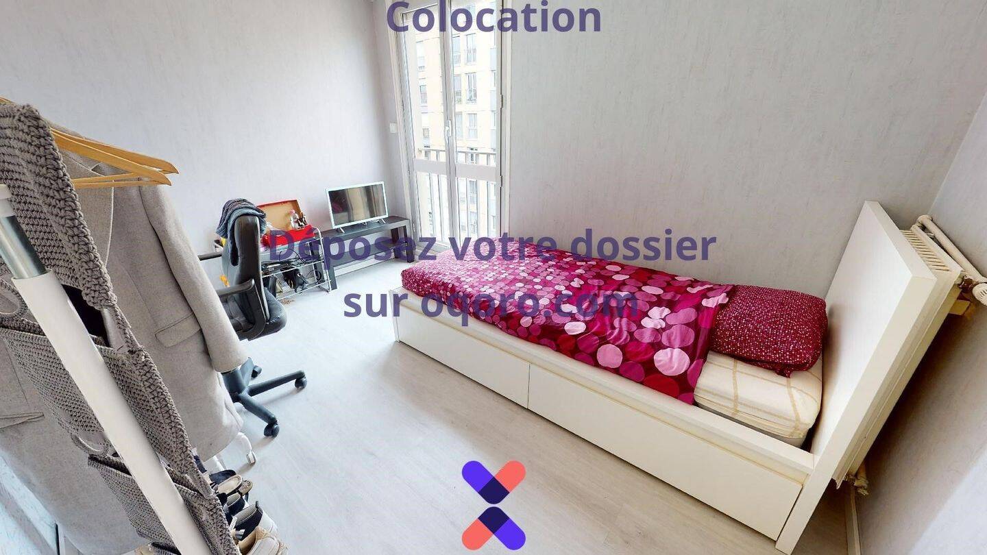 Chambre en colocation appartement meublé — 1