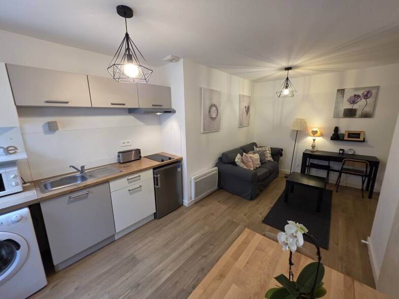 Appartement à vendre 130 000 € 2 pièces 1 chambre 26,8 m² RDC/1 Côte Pavée-L Hers-La Terrasse Toulouse 31000