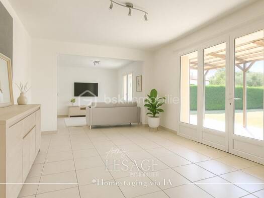 Maison de plain-pied à vendre 255 000 € 6 pièces 3 chambres 90 m² Vestric-et-Candiac 30600