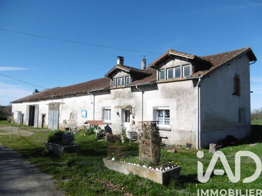 Maison à vendre 158 000 € 3 pièces 2 chambres 84 m² 23 158 m² de terrain Roussac 87140