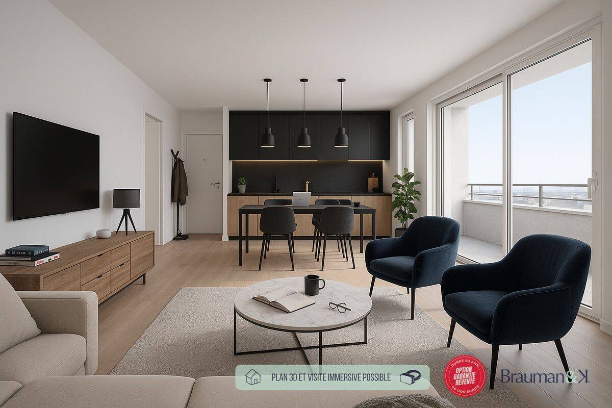 Appartement 4 pièces 90 m² · à Chambéry · 90 m² · 341 000 €