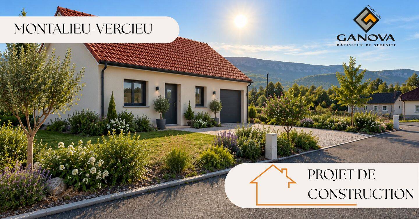 Maison 4 pièces 75 m² · à Montalieu-Vercieu · 75 m² · 253 000 €