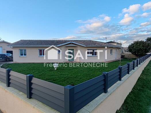 Maison à vendre 373 000 € 5 pièces 3 chambres 148 m² 1 276 m² de terrain Est Coutras 33230