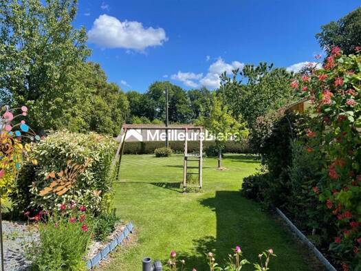 Maison de plain-pied à vendre 445 000 € 7 pièces 4 chambres 180 m² 3 470 m² de terrain Ouville-l'Abbaye 76760