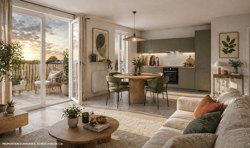 Appartement 3 pièces 67 m² · à Cherbourg-en-Cotentin · 66,6 m² · 224 900 €
