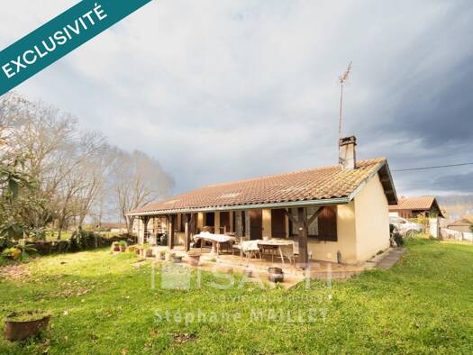 Maison de ville à vendre 179 000 € 4 pièces 3 chambres 75 m² 919 m² de terrain Saint Médard-Lacrouts Mont-de-Marsan 40000