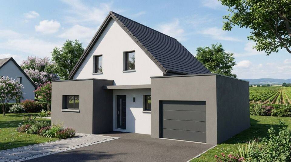 Maison 4 pièces 100 m² · à Rountzenheim-Auenheim · 100 m² · 352 400 €