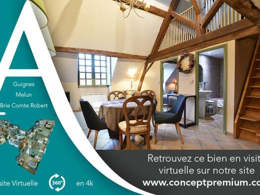 Appartement à louer 890 € 3 pièces 2 chambres 40 m² Étage 2/3 Centre Melun 77000