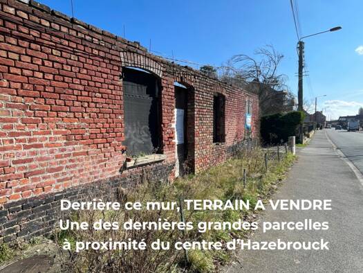 Terrain constructible à vendre 169 000 € 1 072 m² de terrain Haute Loge-Tissage-Chapelle Vandamme-Rocher Hazebrouck 59190