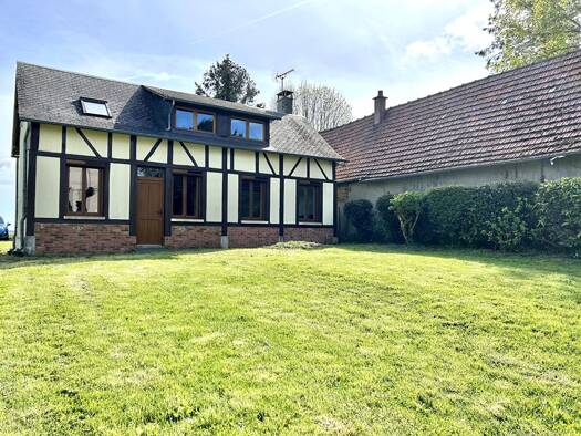 Maison à vendre 178 500 € 3 pièces 2 chambres 79 m² 1 355 m² de terrain Mesnil-Verclives 27440