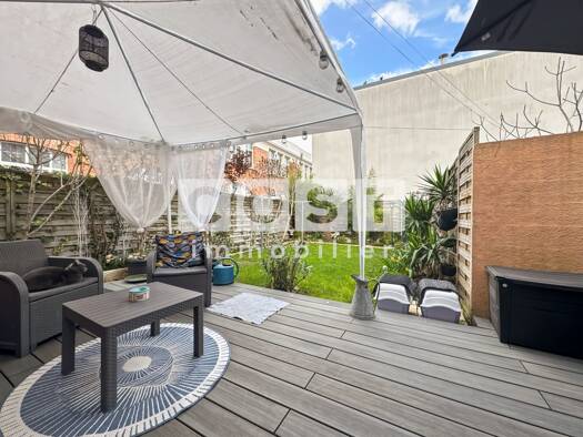 Maison à vendre 460 000 € 4 pièces 3 chambres 80 m² 155 m² de terrain Fosse de l'Aumone Gennevilliers 92230