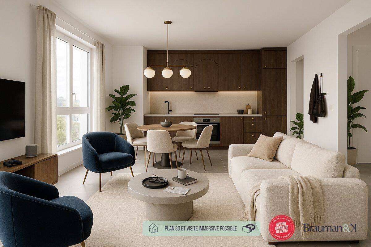 Appartement 3 pièces 56 m² · à Saint-Malo · 56 m² · 399 500 €