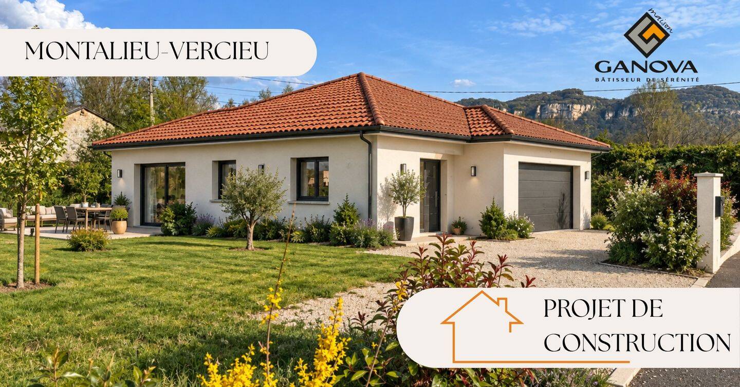 Maison 4 pièces 84 m² · à Montalieu-Vercieu · 84 m² · 277 000 €