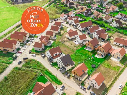 Terrain constructible viabilisé à vendre 93 000 € 459 m² de terrain Auenheim 67480