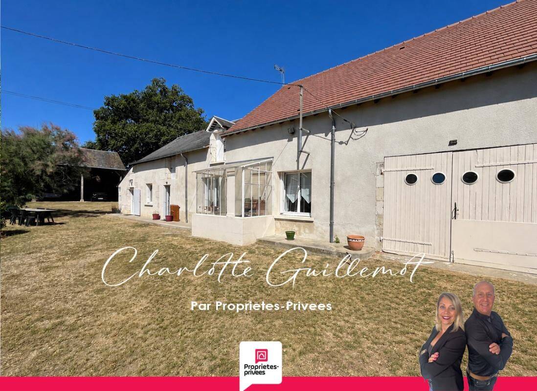 Maison 5 pièces 91 m² · à Châtillon-sur-Indre · 91,2 m² · 139 990 €