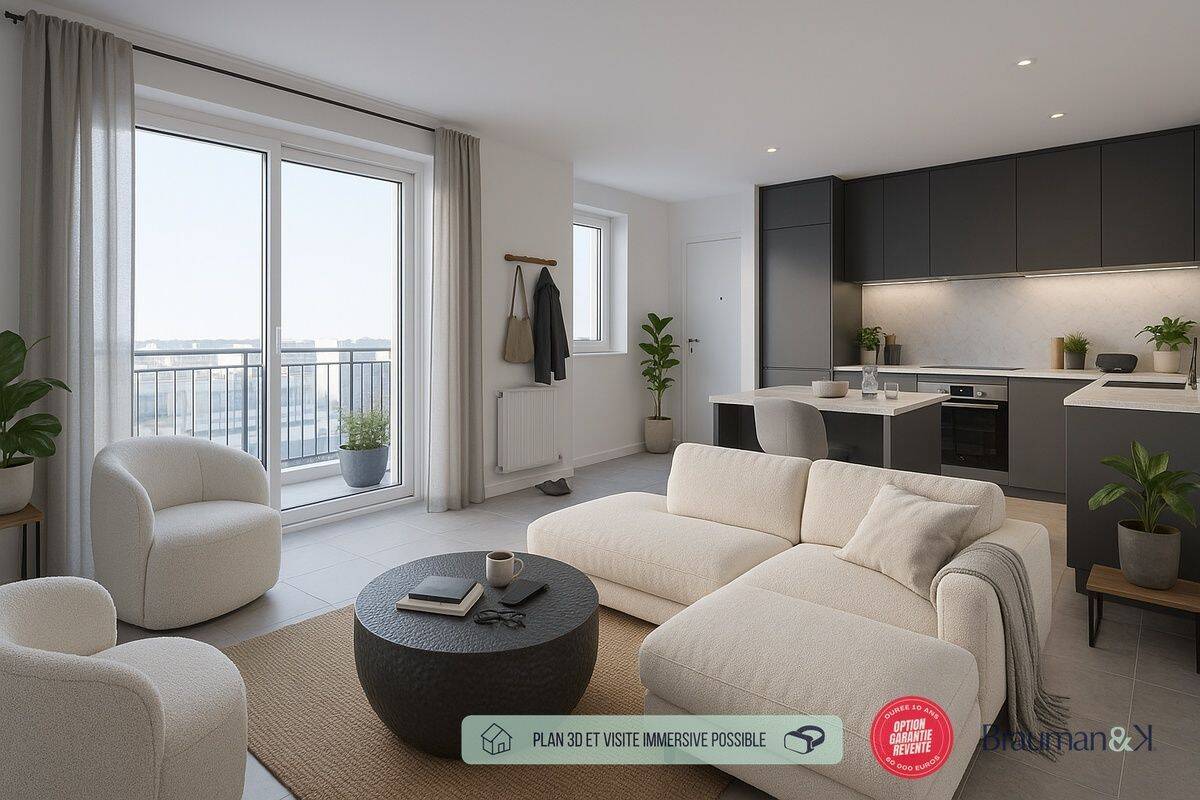 Appartement 4 pièces 69 m² · à Asnières-sur-Seine · 69 m² · 729 000 €