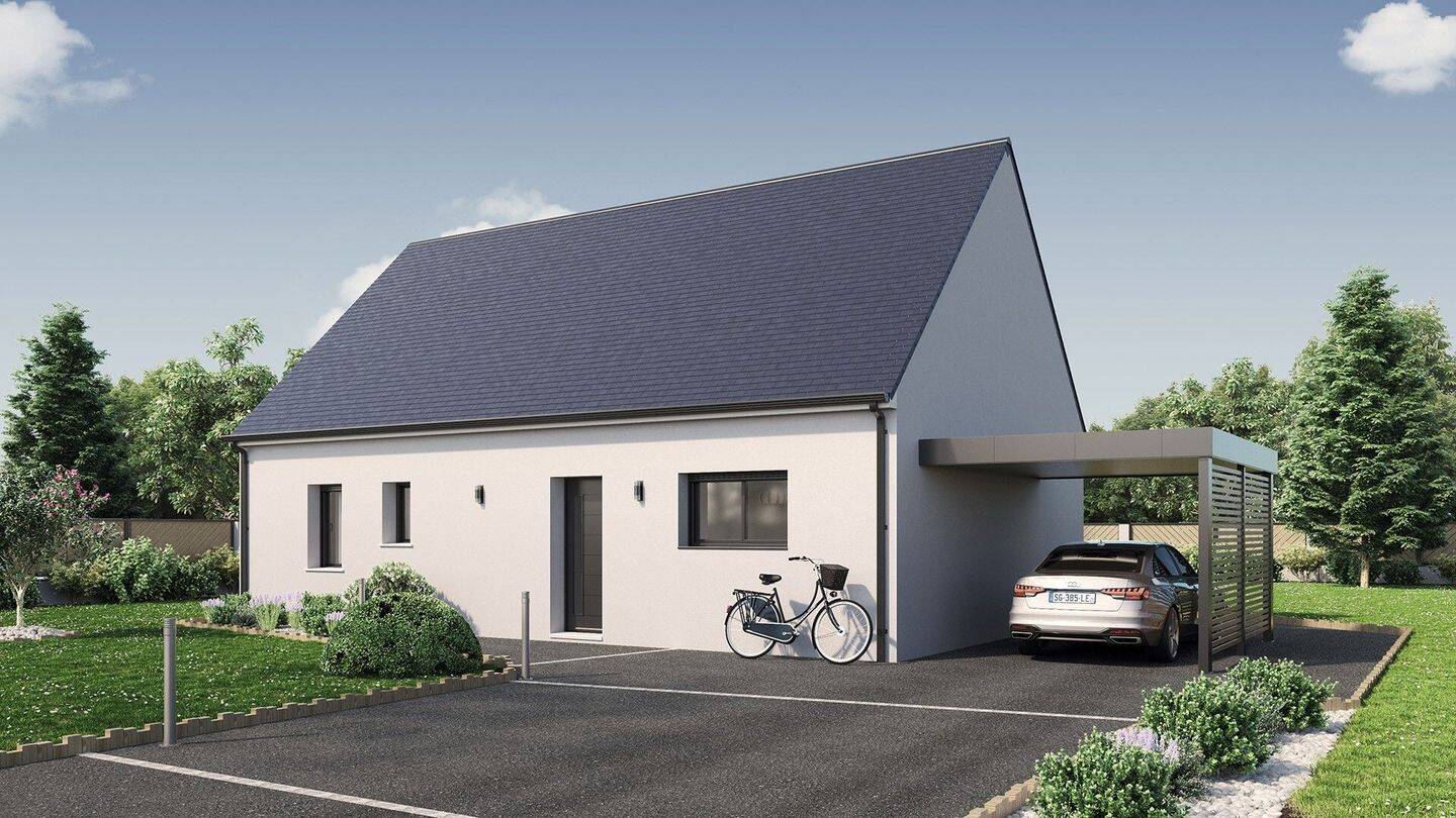 Maison 3 pièces 74 m² · à Segré-en-Anjou Bleu · 74 m² · 158 694 €
