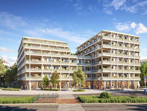 Appartement à vendre - neuf 725 000 € 4 pièces 3 chambres 94 m² Étage 1/6 Bonlieu Annecy 74000