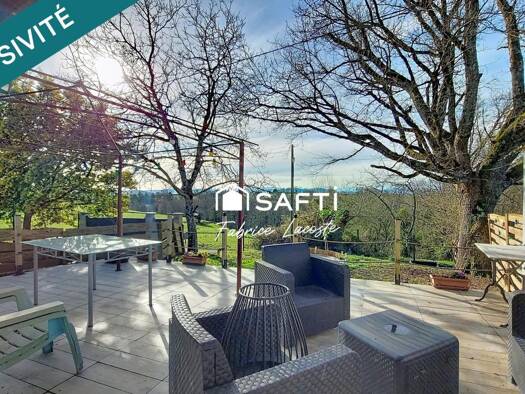 Villa à vendre 144 900 € 4 pièces 2 chambres 60 m² 910 m² de terrain Sainte-Croix-Volvestre 09230