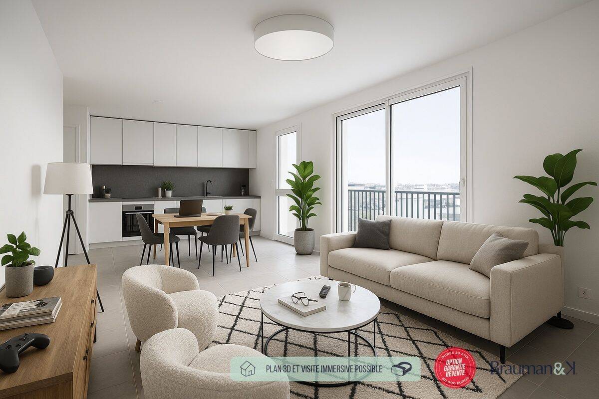 Appartement 3 pièces 69 m² · à Nancy · 69 m² · 269 025 €