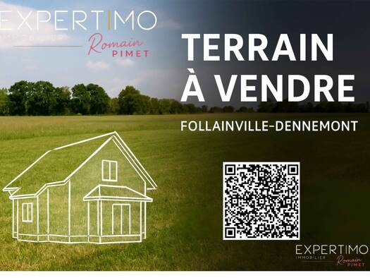 Terrain constructible à vendre 99 000 € 360 m² de terrain Follainville-Dennemont 78520