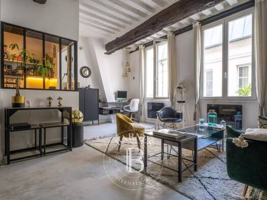 Appartement à vendre 650 000 € 2 pièces 1 chambre 45,2 m² Étage 2/4 Archives Paris 3ème arrondissement 75003