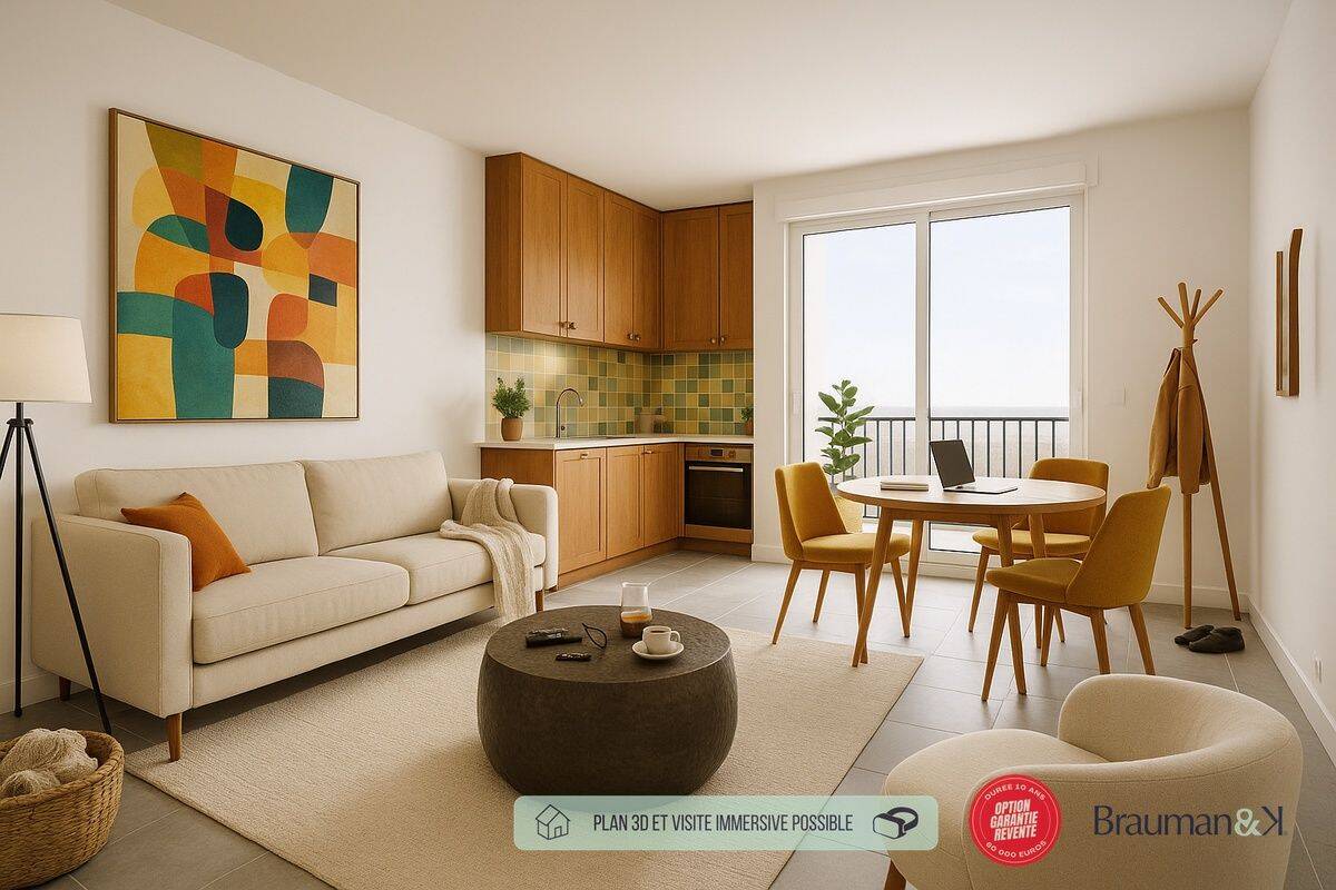 Appartement 3 pièces 59 m² · à Rouen · 59 m² · 230 000 €