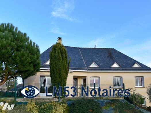 Maison à vendre 286 000 € 5 pièces 3 chambres 106 m² 640 m² de terrain Laval 53000