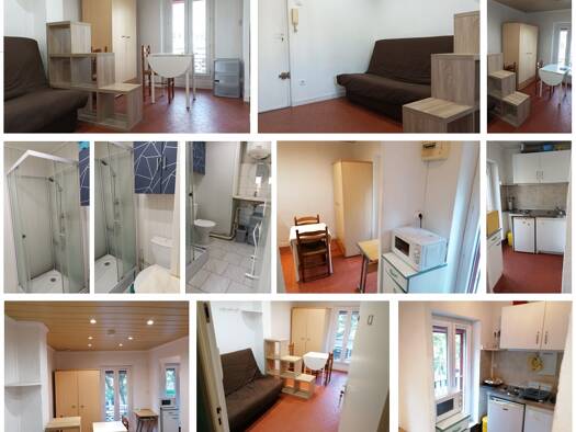 Appartement à louer 545 € 1 pièce 17 m² Étage 2/2 disponible dès maintenant Vieille Ville-Cativel Gardanne 13120