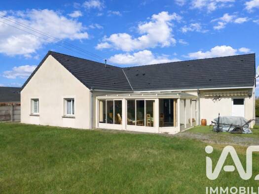 Maison de plain-pied à vendre 221 900 € 5 pièces 3 chambres 126 m² 2 095 m² de terrain Varennes-lès-Narcy 58400