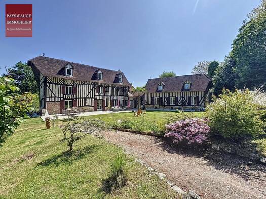 Maison à vendre 595 000 € 11 pièces 6 chambres 270 m² 12 352 m² de terrain Crouttes 61120