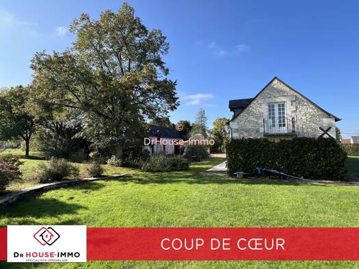 Maison à vendre 354 000 € 6 pièces 4 chambres 163 m² 13 481 m² de terrain Manthelan 37240