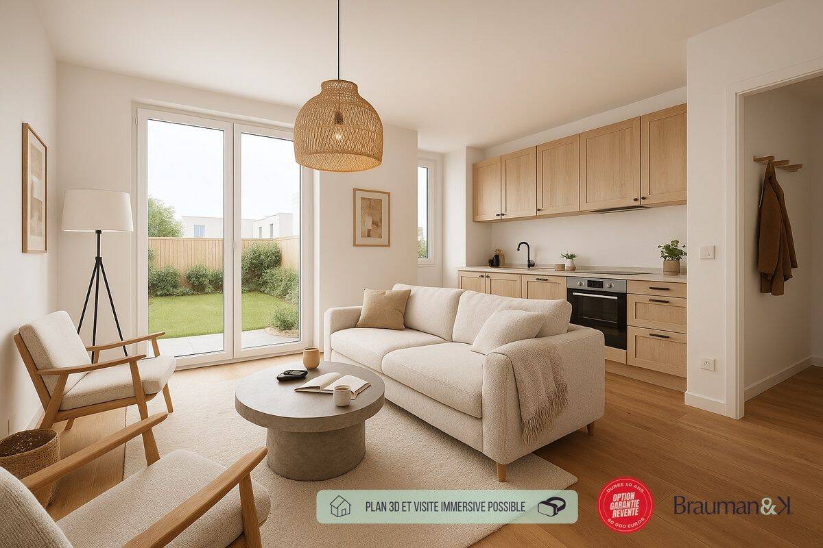 Appartement 3 pièces 59 m² · à Ambilly · 59 m² · 411 000 €