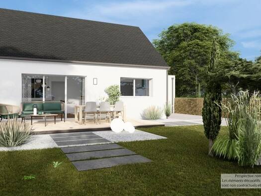 Terrain avec maison neuve à vendre 194 000 € 3 pièces 2 chambres 57 m² 502 m² de terrain Henvic 29670