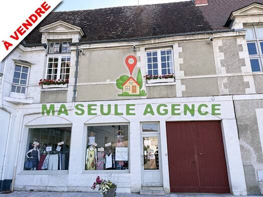 Maison de ville à vendre 115 500 € 6 pièces 4 chambres 150 m² 295 m² de terrain Richelieu 37120