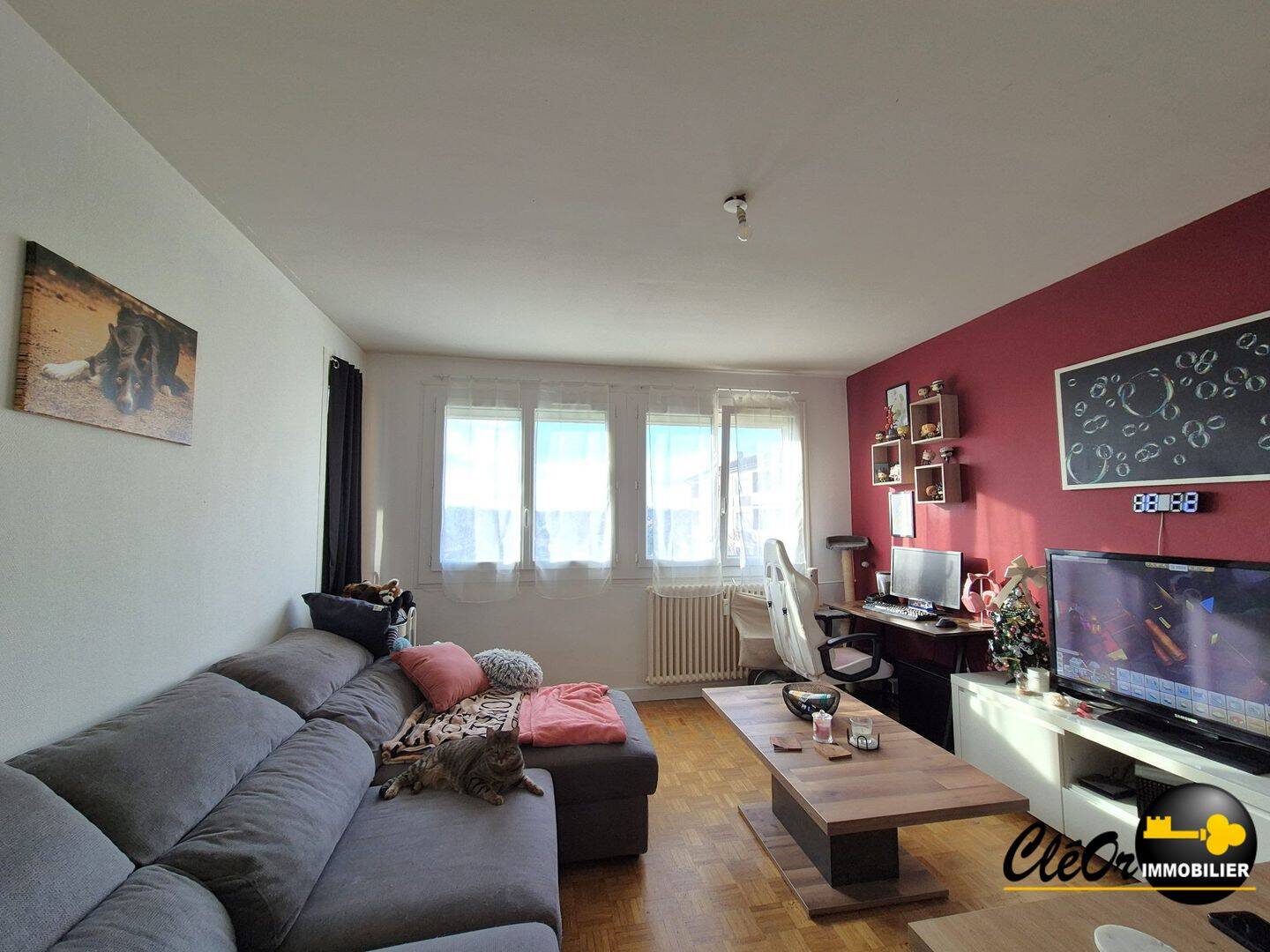 Appartement 3 pièces 57 m² · à Châtenoy-le-Royal · 56,7 m² · 98 500 €