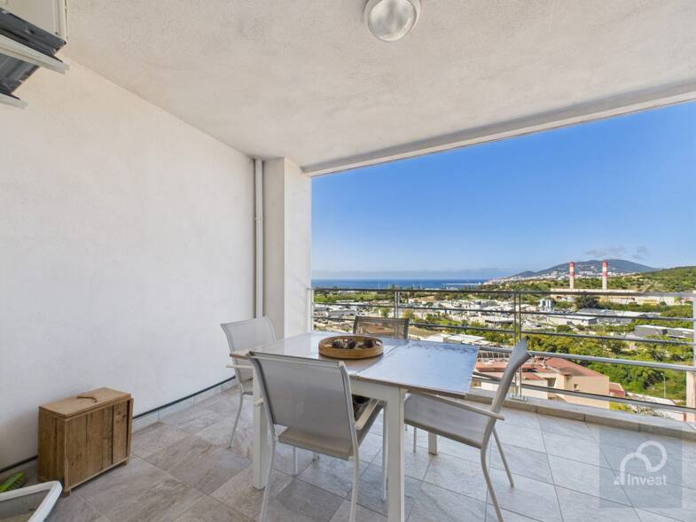 Appartement à vendre 245 000 € 2 pièces 1 chambre 51 m² Étage 3/5 La Confina Ajaccio 20090