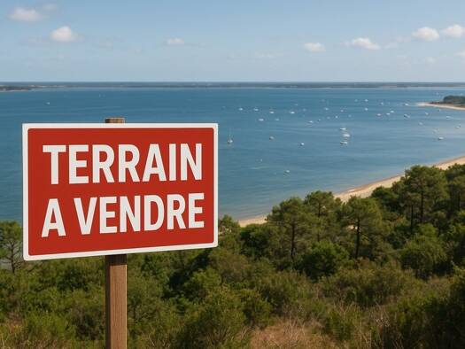 Terrain à vendre 290 000 € 612 m² de terrain Lanton 33138