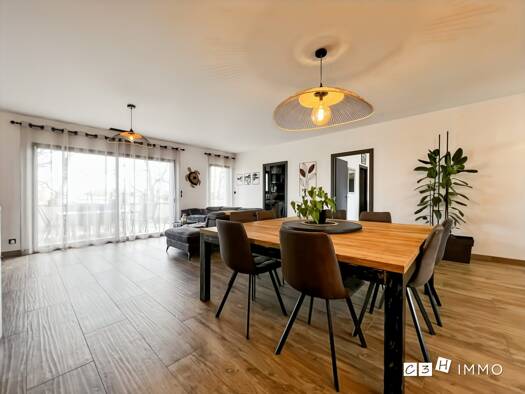 Maison de plain-pied à vendre 436 800 € 5 pièces 4 chambres 140 m² 500 m² de terrain Lavernose-Lacasse 31410