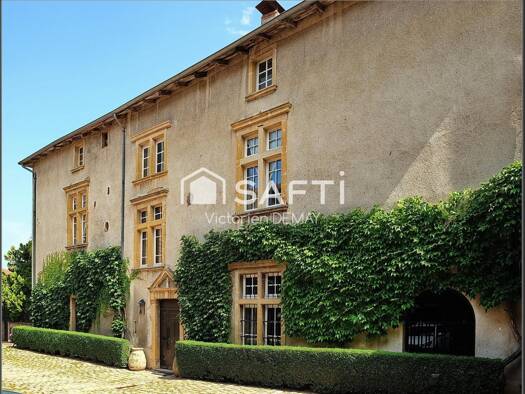 Demeure à vendre 750 000 € 13 pièces 6 chambres 502 m² 17 000 m² de terrain Saint-Jean-la-Bussière 69550