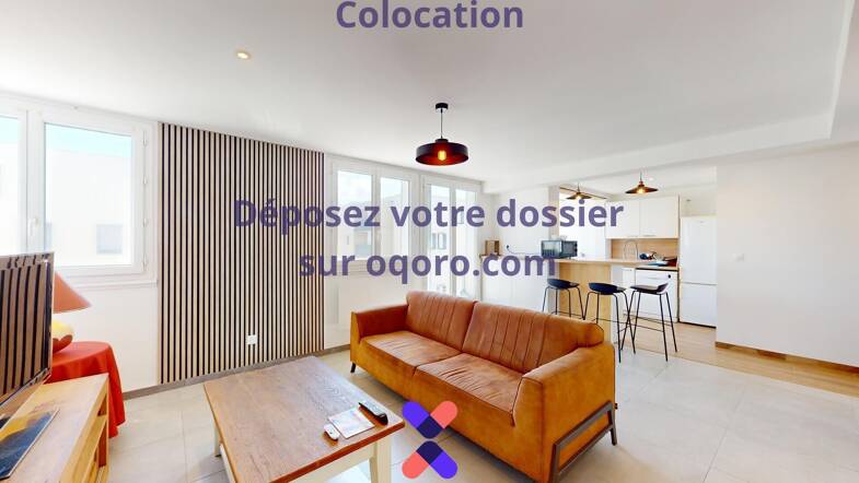 Appartement à louer 450 € 4 pièces 3 chambres 74,7 m² 3ème étage Laurier-Les Charmettes Chambéry 73000