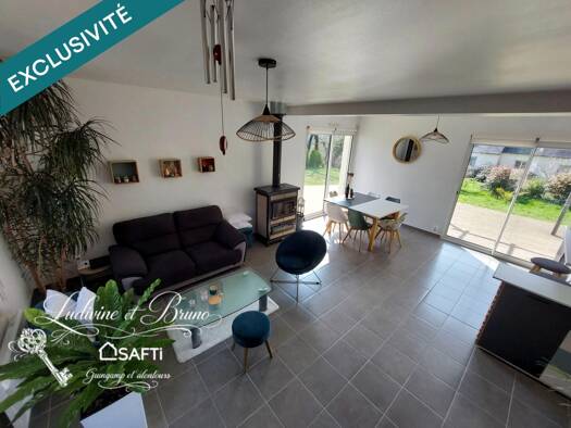 Pavillon à vendre 228 000 € 5 pièces 3 chambres 75 m² 1 000 m² de terrain Belle-Isle-en-Terre 22810