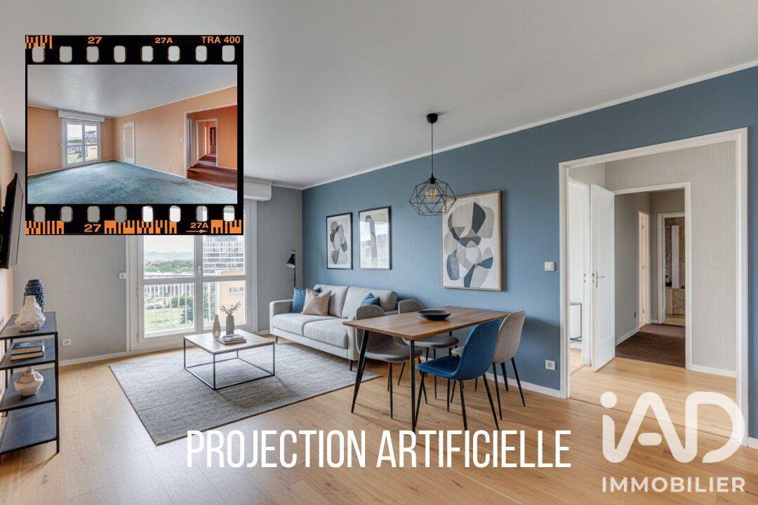 Appartement 3 pièces 63 m² · à Le Grand-Quevilly · 63 m² · 136 000 €