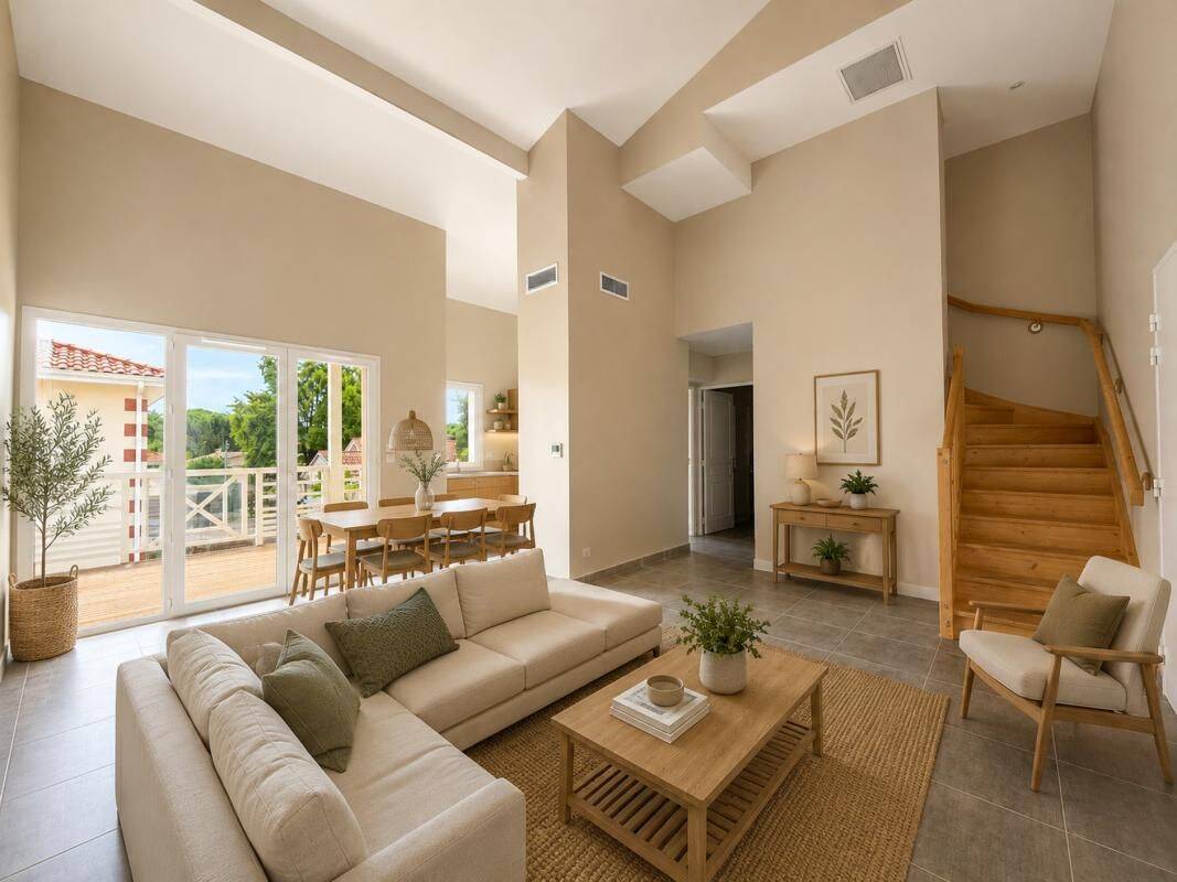 Appartement 3 pièces 61 m² · à Lanton · 60,8 m² · 299 000 €