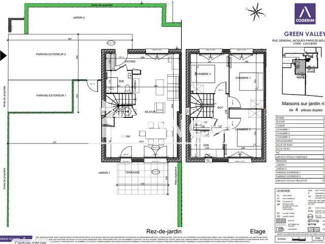 Maison 5 pièces 82 m² · à Louviers · 81,8 m² · 1 059 €
