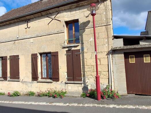 Maison à vendre 89 900 € 5 pièces 3 chambres 113 m² 389 m² de terrain Veslud 02840